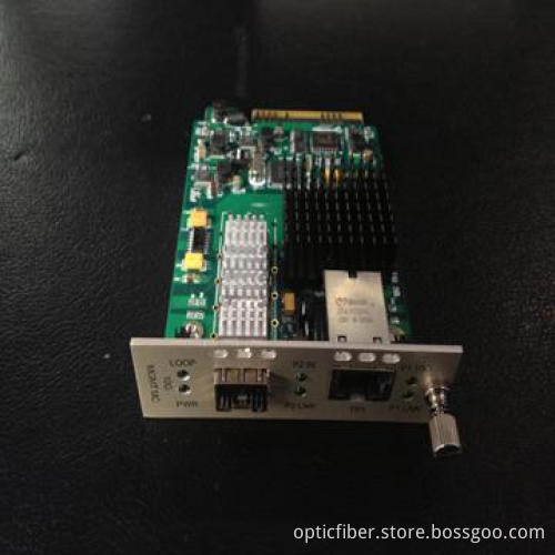 10G SFP Fiber Media Converter